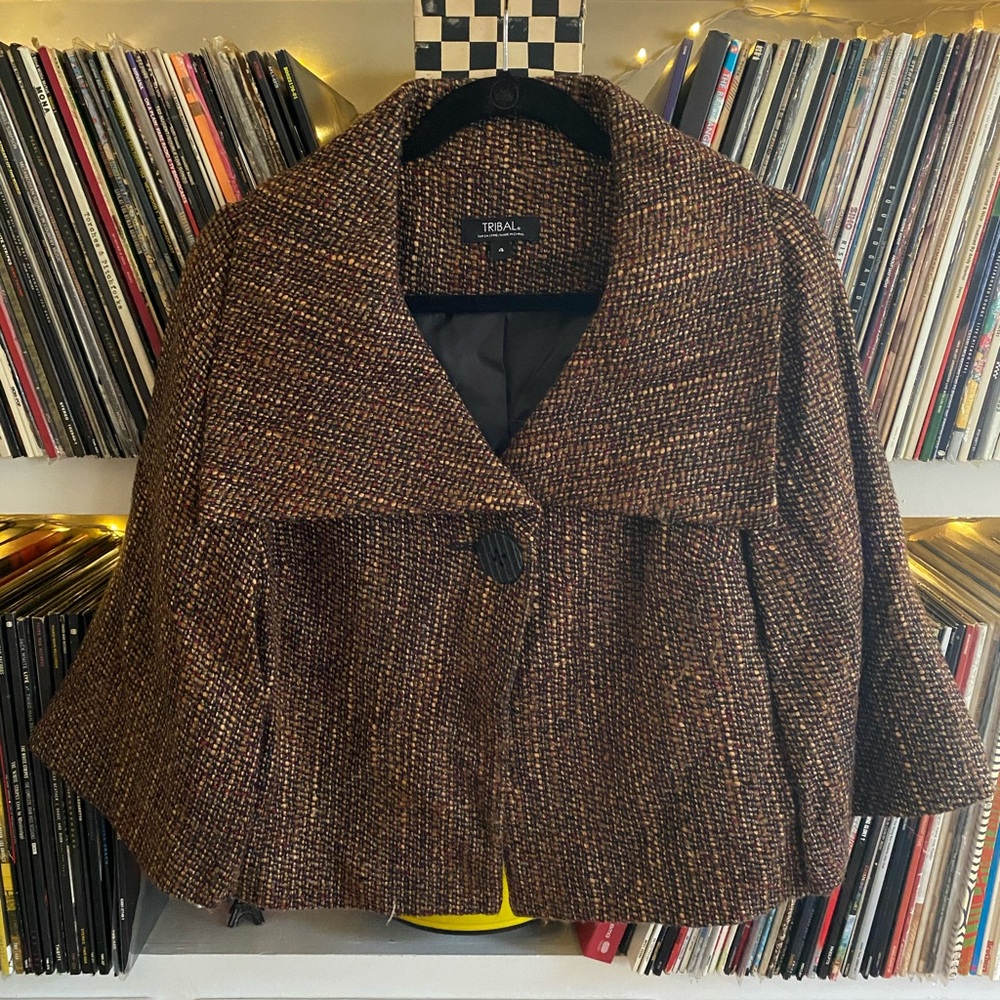 Retro Swing Crop Jacket by Tribal